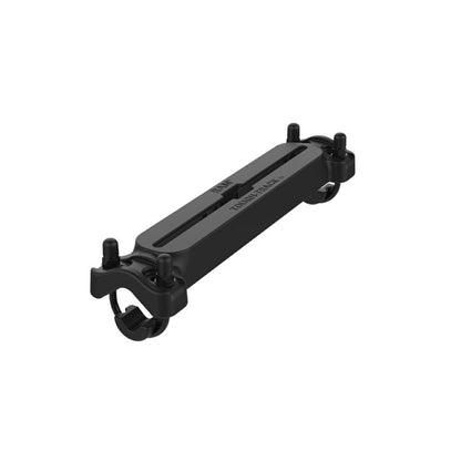 Tough Track Rail (Double U-Clamp) Length 30.4cm, fits φ31.75-38.1mm, Black, 1 pc.
