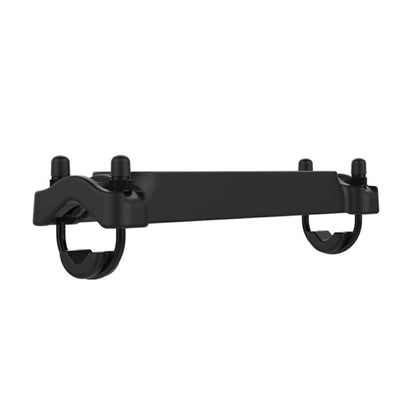 Tough Track Rail (Double U-Clamp) Length 30.4cm, fits φ31.75-38.1mm, Black, 1 pc.