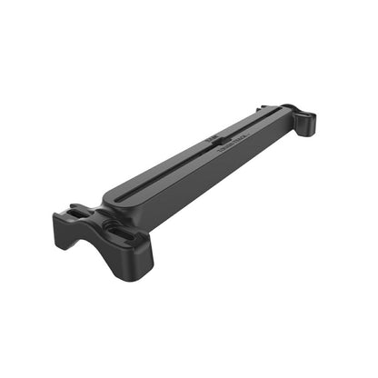 タフトラックレール(ダブルU字クランプ) 全長45.7cm ボルト無 ブラック 1個入り