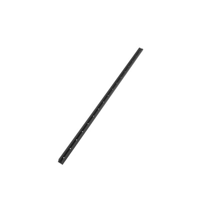 タフトラックレール(エンドローディング) 全長76.2cm ブラック 1個入り