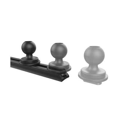 TUF Truck Rail (End Loading) Total length 96.5cm Black 1 piece