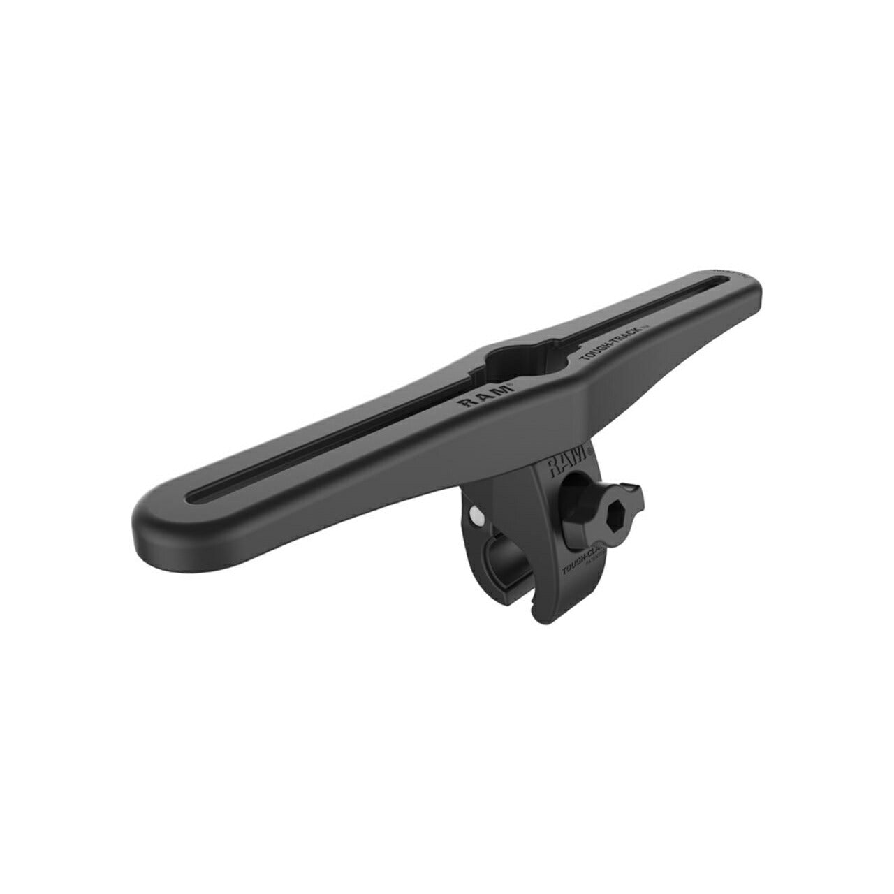 トラックレールタフクロー(S) レール全長304mm φ15.9-28.9mm対応 ブラック 1個入り