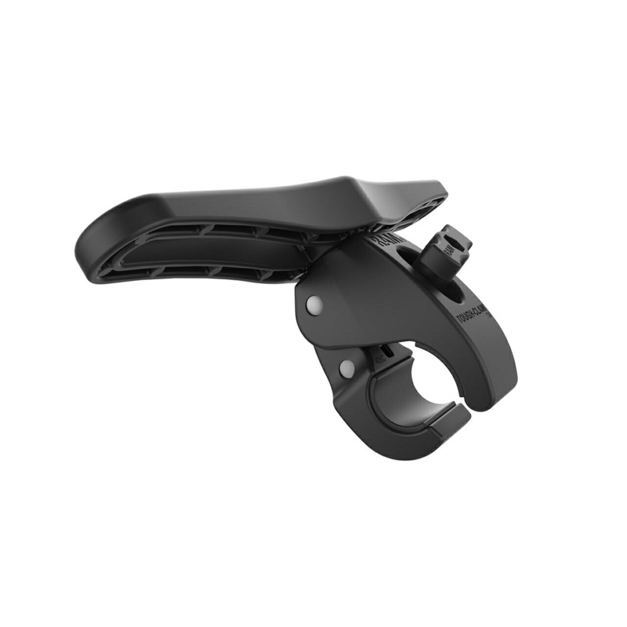 トラックレールタフクロー(M) レール全長304mm φ25.4-40.6mm対応 ブラック 1個入り