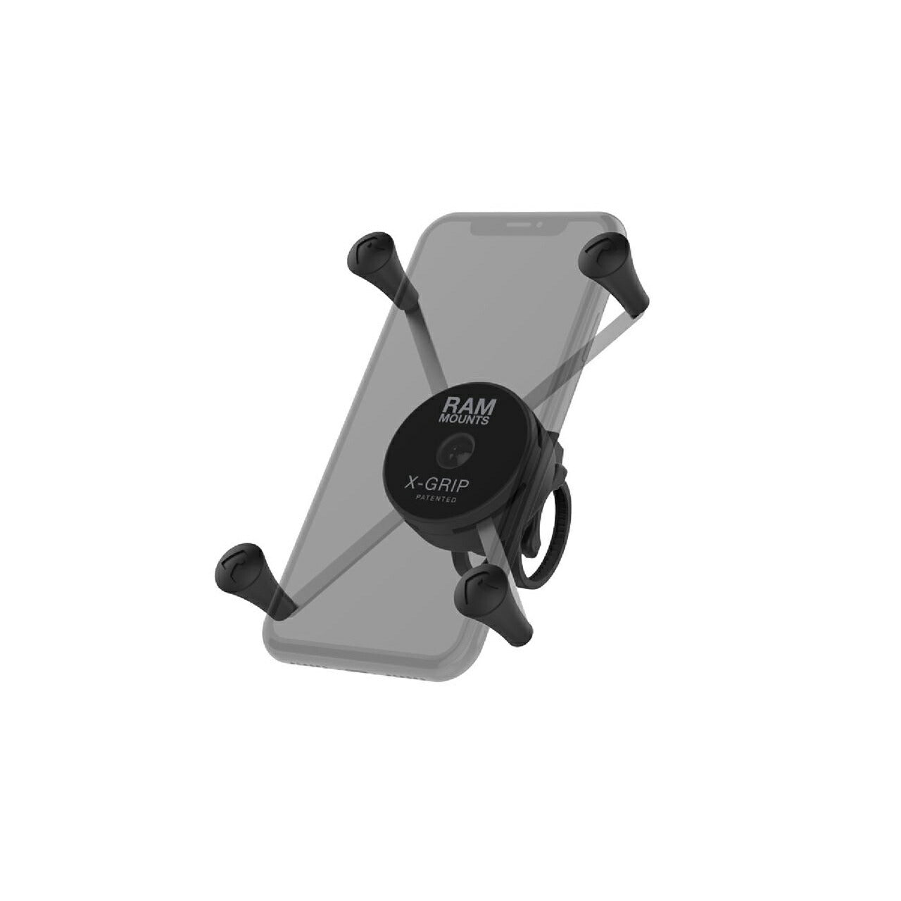 X-Grip (M) & Zip Tie Set, Compatible with φ12.7-42.6mm, Integrated, Black, 1pc.