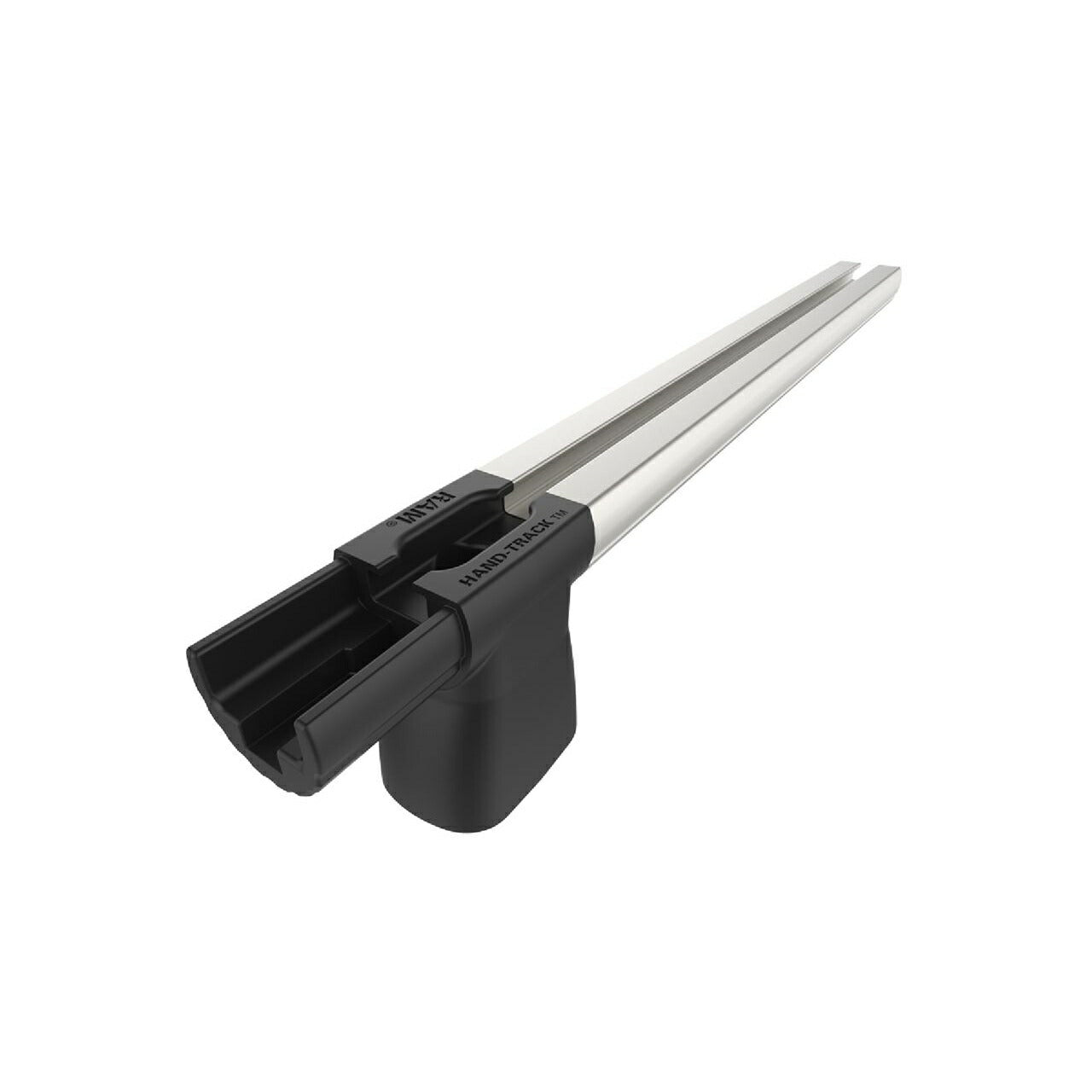 ハンドトラックレール用センターコネクター シルバー 30.4cm延長 1個入り