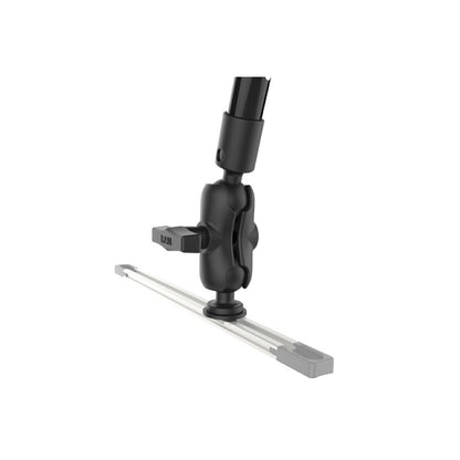 GoProマウント＆トラックボールベースセット(全長78.7cmタフポール) ブラック 1.5インチボール 1個入り