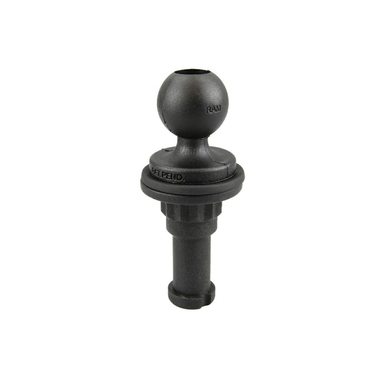 Spline Post Base Black 1" Ball 1 pc.