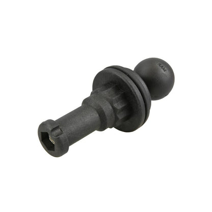 Spline Post Base Black 1" Ball 1 pc.