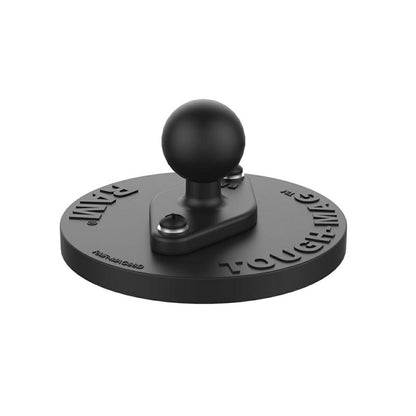 タフマグネットベース 直径88mm ブラック 1インチボール 1個入り