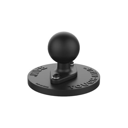 Tough Magnet Base, 88mm Diameter, Black, 1.5-inch Ball, 1 pc.