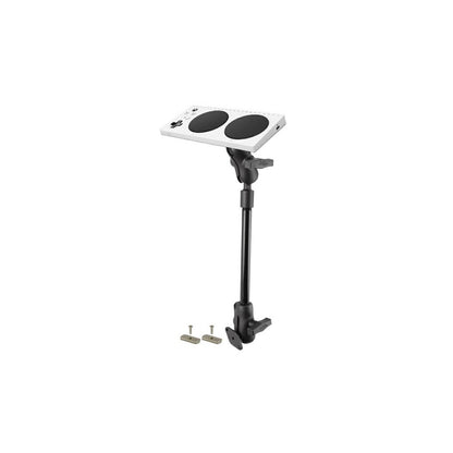XBox Adaptive Controller Mount for Wheelchair Seat Rails, Black, 1.5-inch Ball, 1 Piece