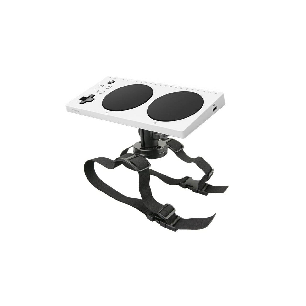 Xbox Adaptive Controller Mount & Body Mount (for Leg) Set Black 1-inch Ball 1 pc.