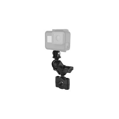 GoPro Mount & Bar Mount Base (M) Set (Short Arm) Compatible with φ19.05-25.4mm Black 1-inch Ball 1 pc.