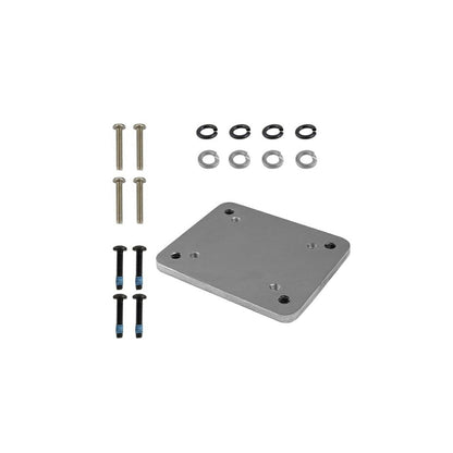 AMPSホールバックプレート(53X66mm) シルバー 1個入り