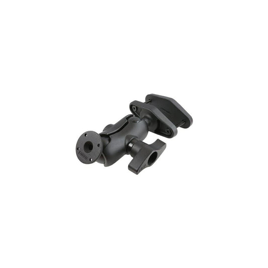 AMPS Round and Square Clamp Base (Short Arm) Black 2.25-inch Ball, 1 Piece