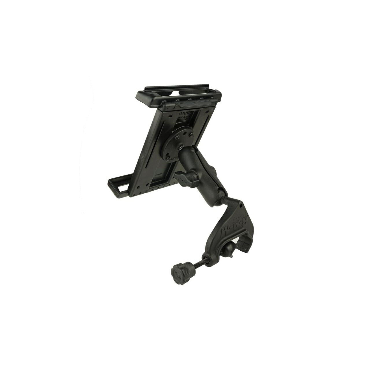 Tabtite (for 8-inch) & Yoke Clamp Base (standard arm) Black 1-inch ball 1 piece