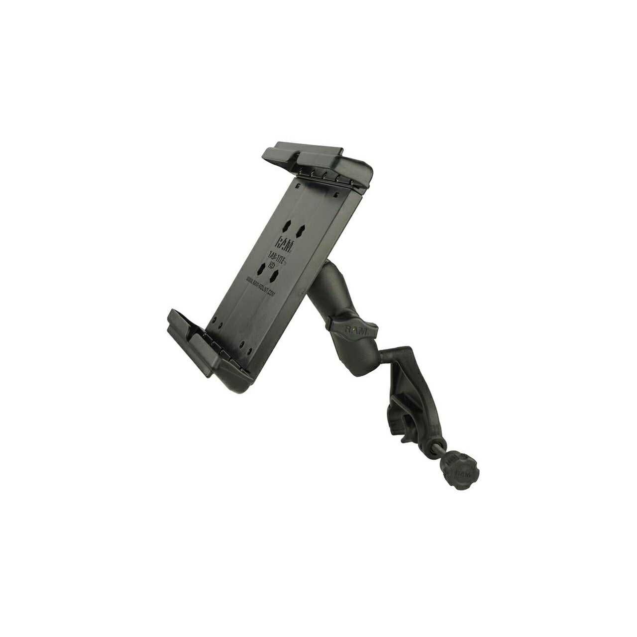 Tabtite (for 8-inch) & Yoke Clamp Base (standard arm) Black 1-inch ball 1 piece