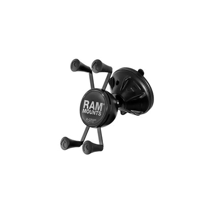 X-Grip (S) & Suction Base Set, Integrated, Black, 1 pc.
