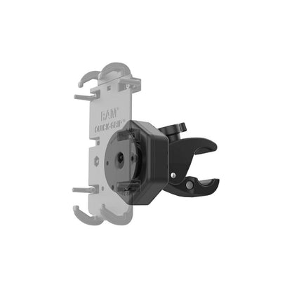 防振アダプター付タフクロー(S) φ15.9-28.9mm対応 ボール無 【Vibe-Safe】 ブラック 1個入り