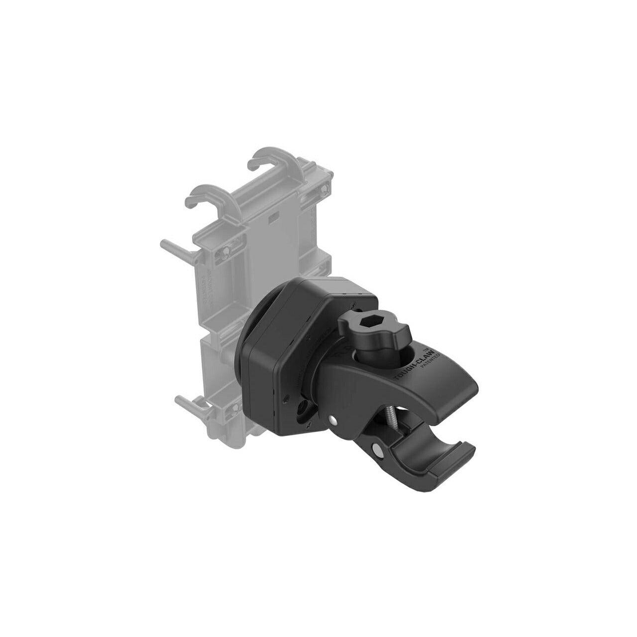 防振アダプター付タフクロー(S) φ15.9-28.9mm対応 ボール無 【Vibe-Safe】 ブラック 1個入り