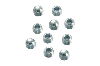 Carburetor Bowl Vacuum Plugs 5/16-24 x 1/4 inch, Set of 10