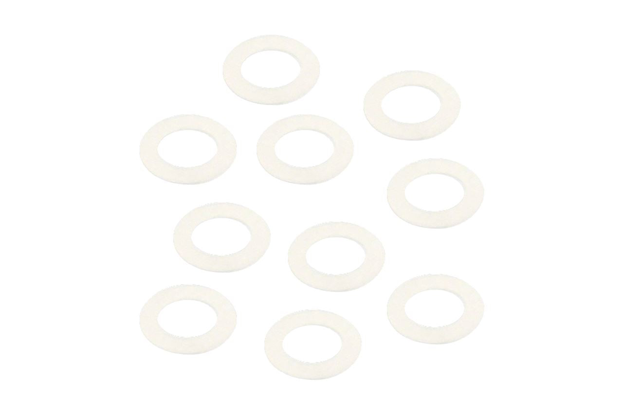 Throttle Shaft Nylon Washer for E/G Carburetor 0.383 x 0.625 x 0.020 inches, 10 Pcs