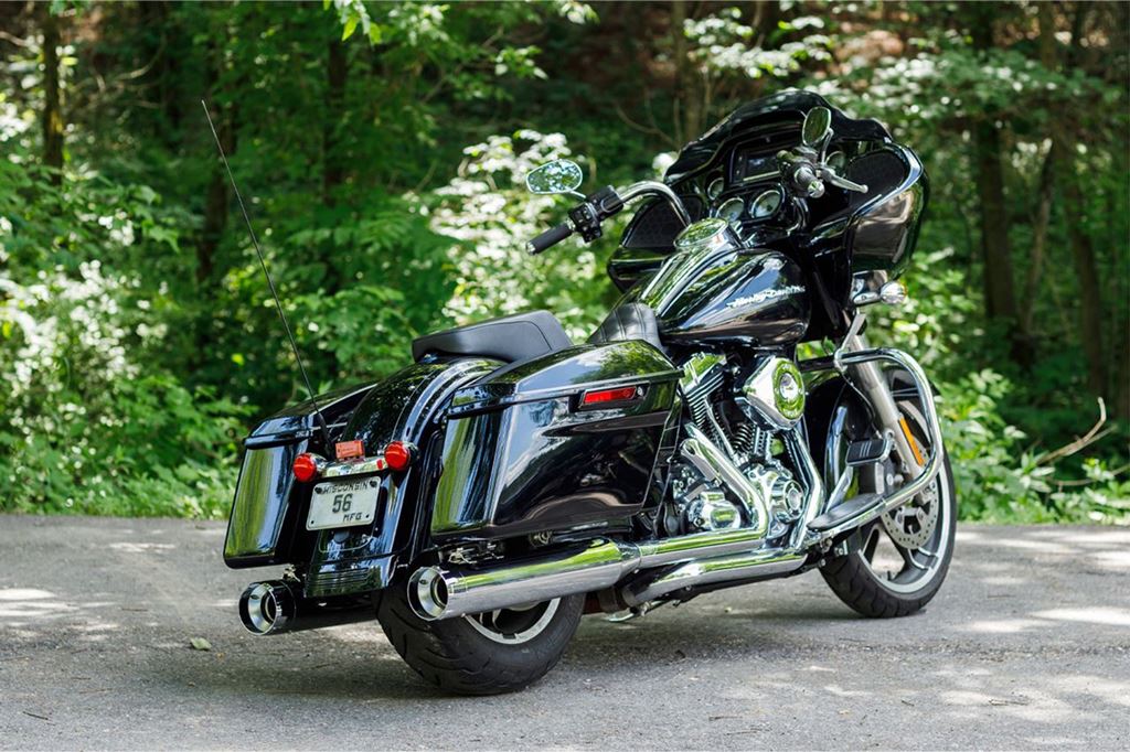 Slip-on Thruster Mk45 Chrome 4.5 inch Touring