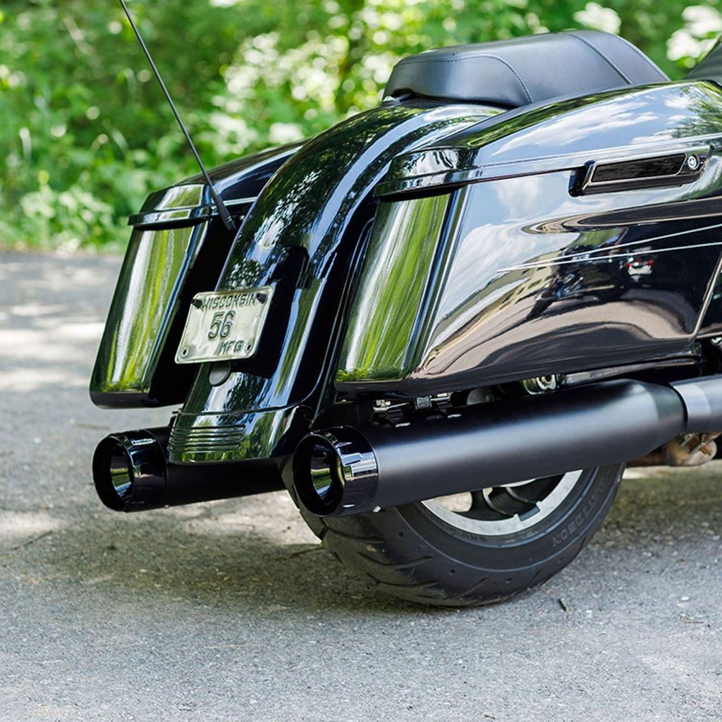 Slip-on Thruster Mk45 Black 4.5 inch Touring