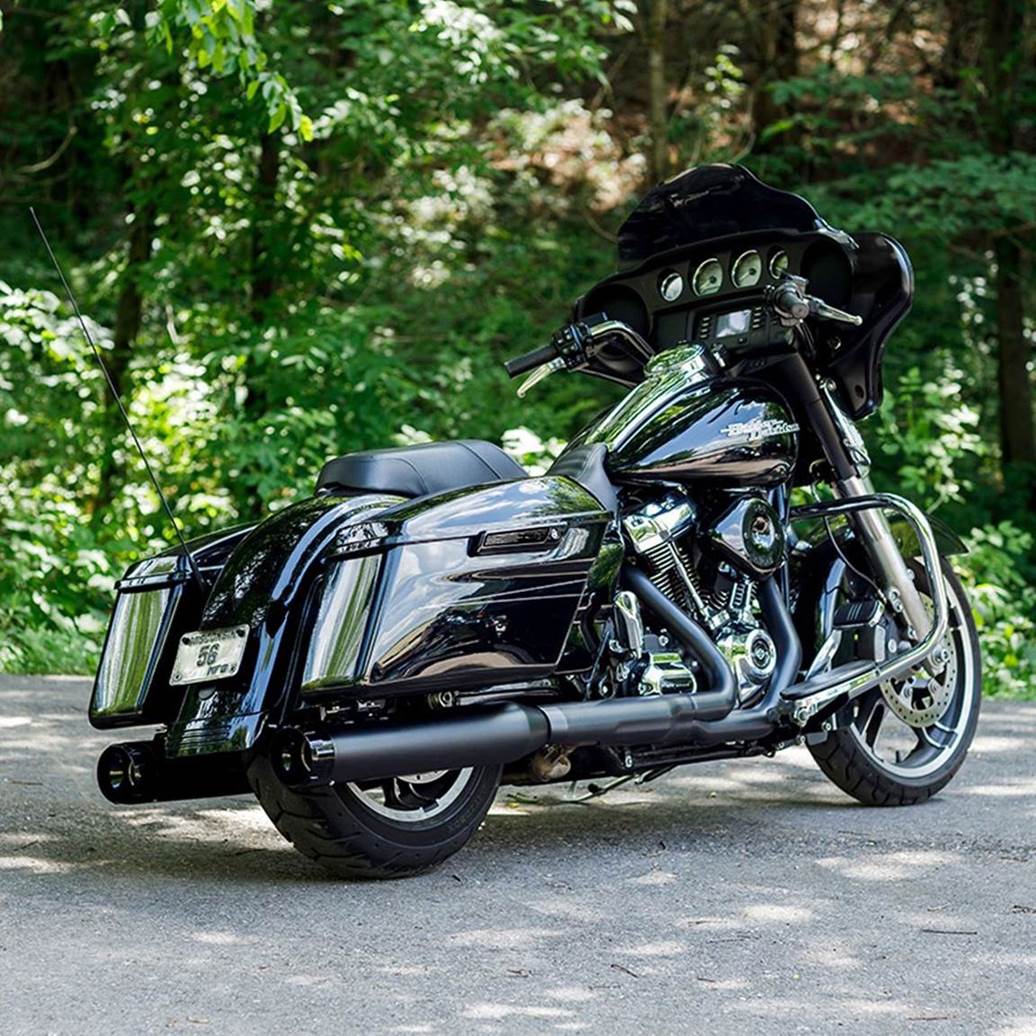 Slip-on Thruster Mk45 Black 4.5 inch Touring