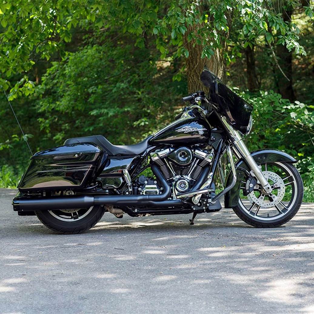 Slip-on Thruster Mk45 Black 4.5 inch Touring