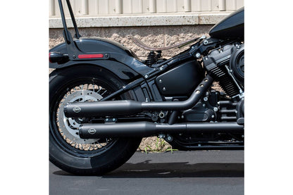 Grand National Slip-Ons M8 Black Softail