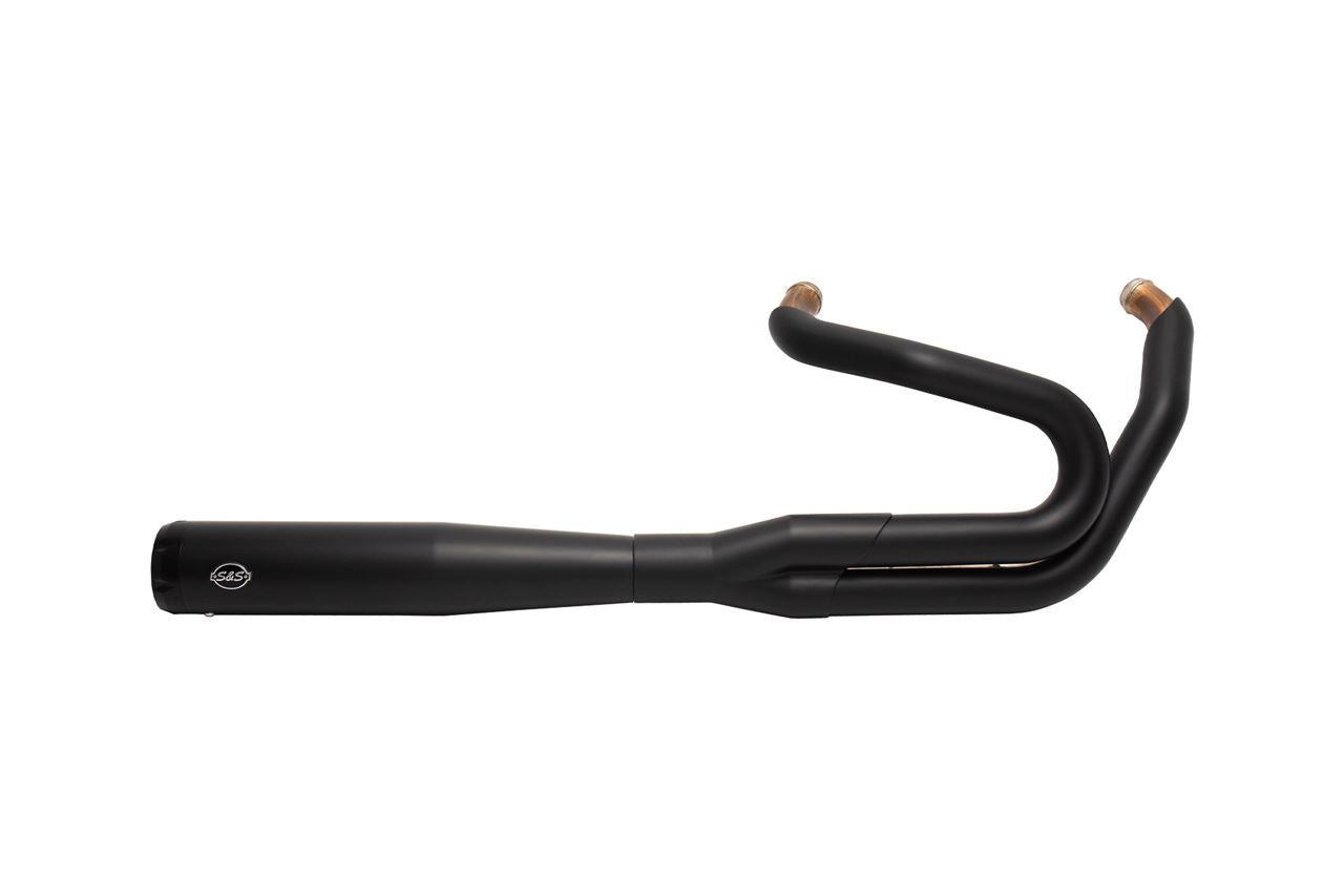 Super Street 2-1 M8 Black Softail