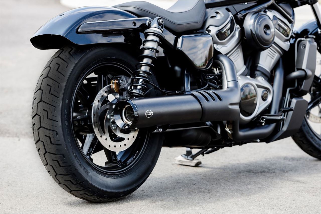 Slip-On Grand National Black Nightster
