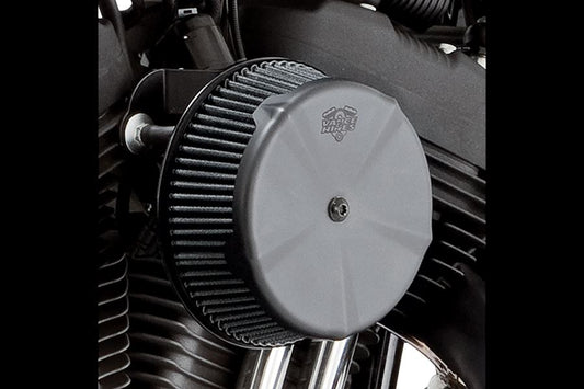 スカルキャップ VO2 Naked用カバー エアクリーナー オプションキャップ ブラック