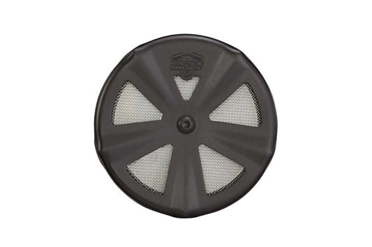 スカルキャップ クラウン VO2 Naked用カバー エアクリーナー オプションキャップ ブラック