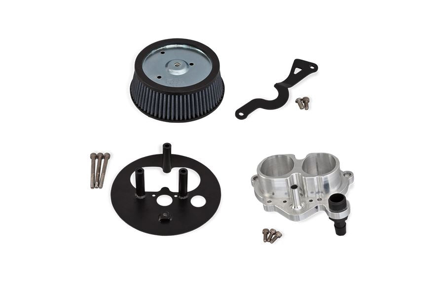 VO2 エアインテイク エアクリーナー ネイキッド ブラック/シルバー ボルト XVS950R