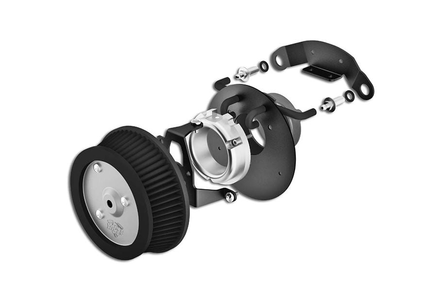 VO2 エアインテイク エアクリーナー ネイキッド ブラック/シルバー ストリート XG500/750