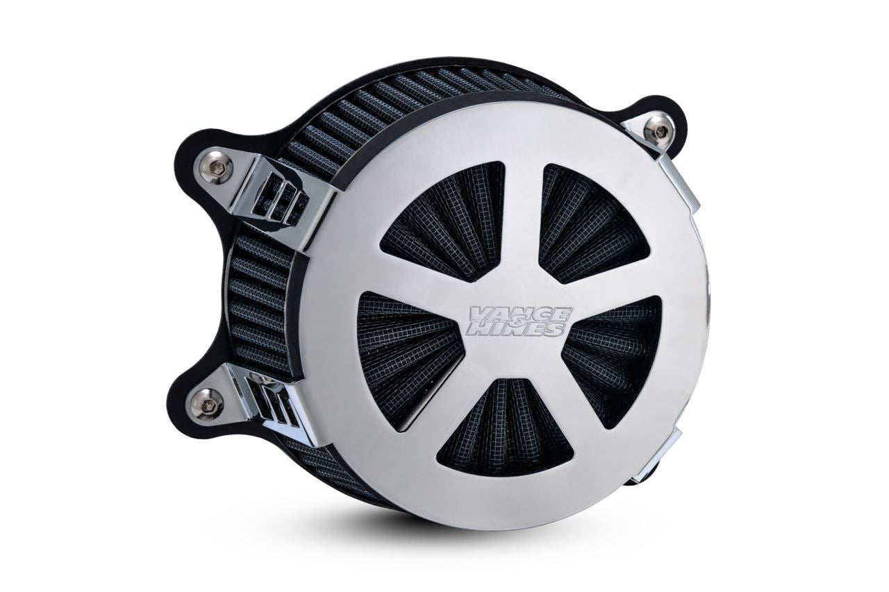 VO2 Air Intake Air Cleaner Radiant 5 Chrome Sportster