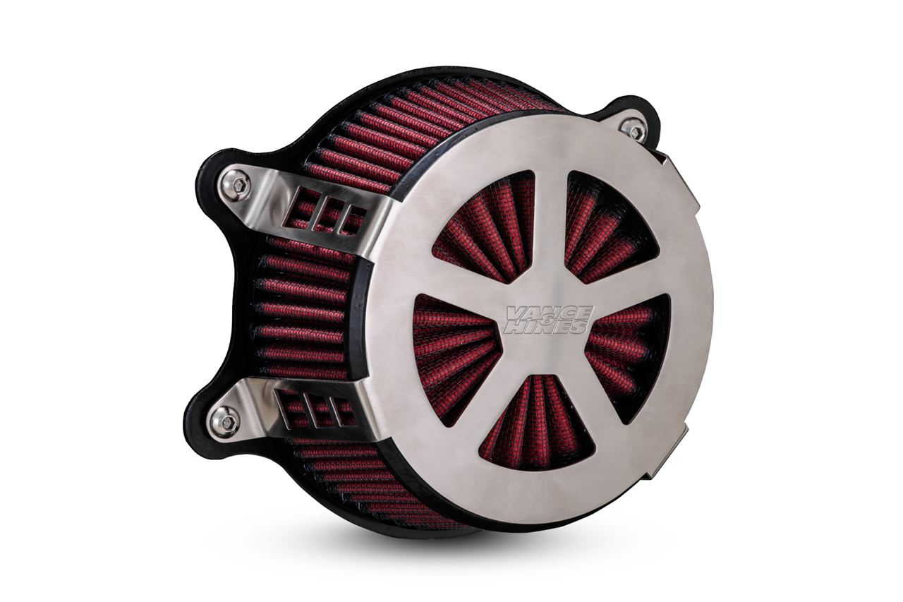 VO2 Air Intake Air Cleaner Radiant5 Stainless Trike Softail Touring