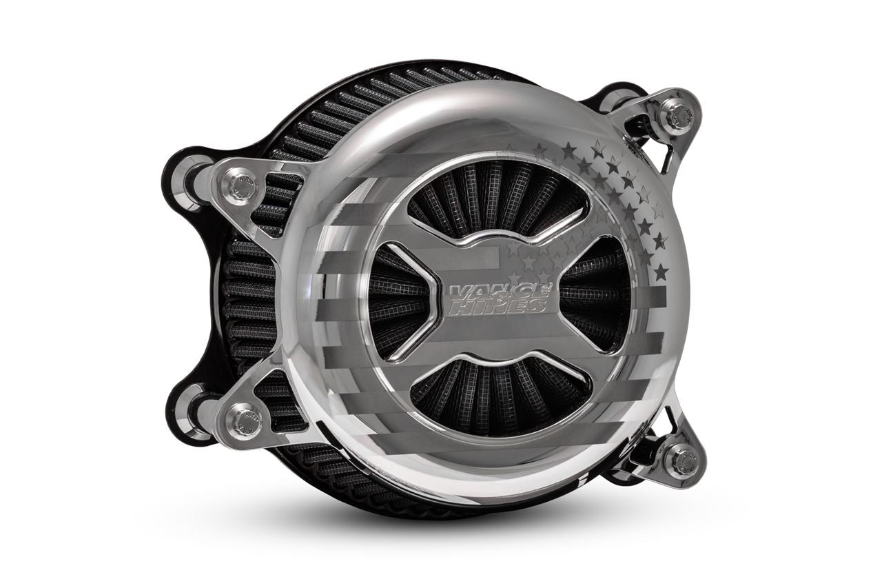 VO2 Air Intake Air Cleaner American Chrome Dyna Softail Touring