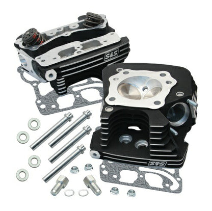 89cc Stock Head Kit Big Twin (99-05) Wrinkle Black Dyna Softail Touring
