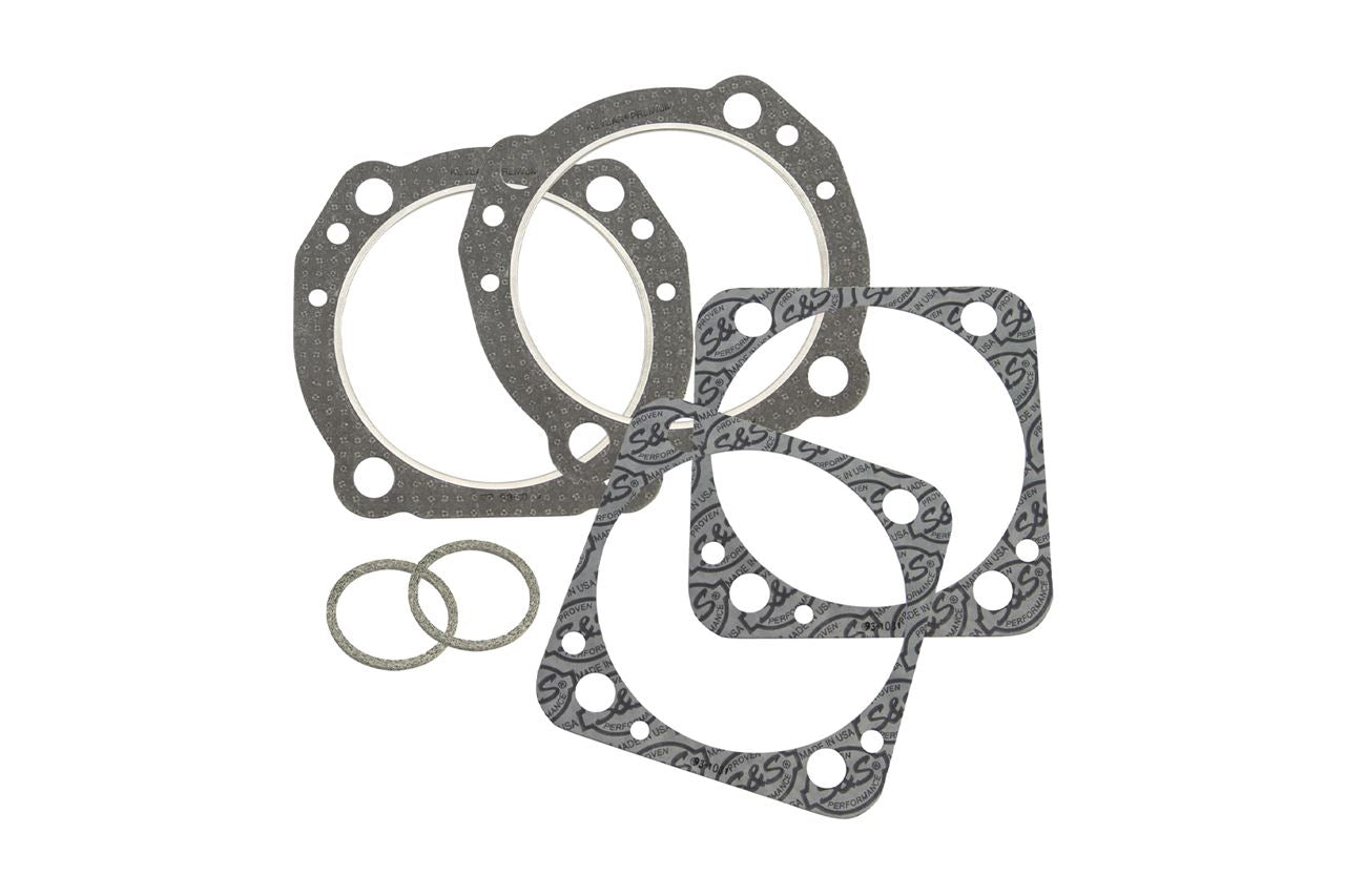 ヘッド&ベース&Exガスケットキット 4インチボア用 ビッグツイン(84-99年) スポーツスター ダイナ ソフテイル ツーリング