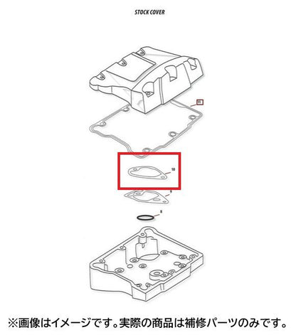 Gasket breather cover