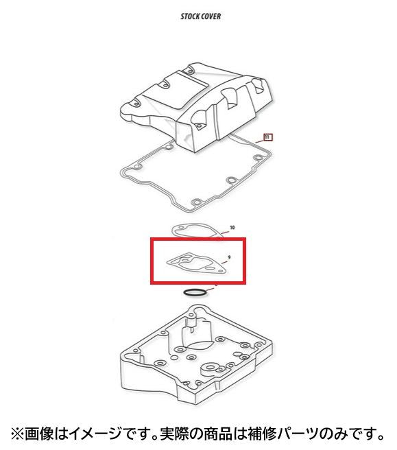 Gasket breather baffle