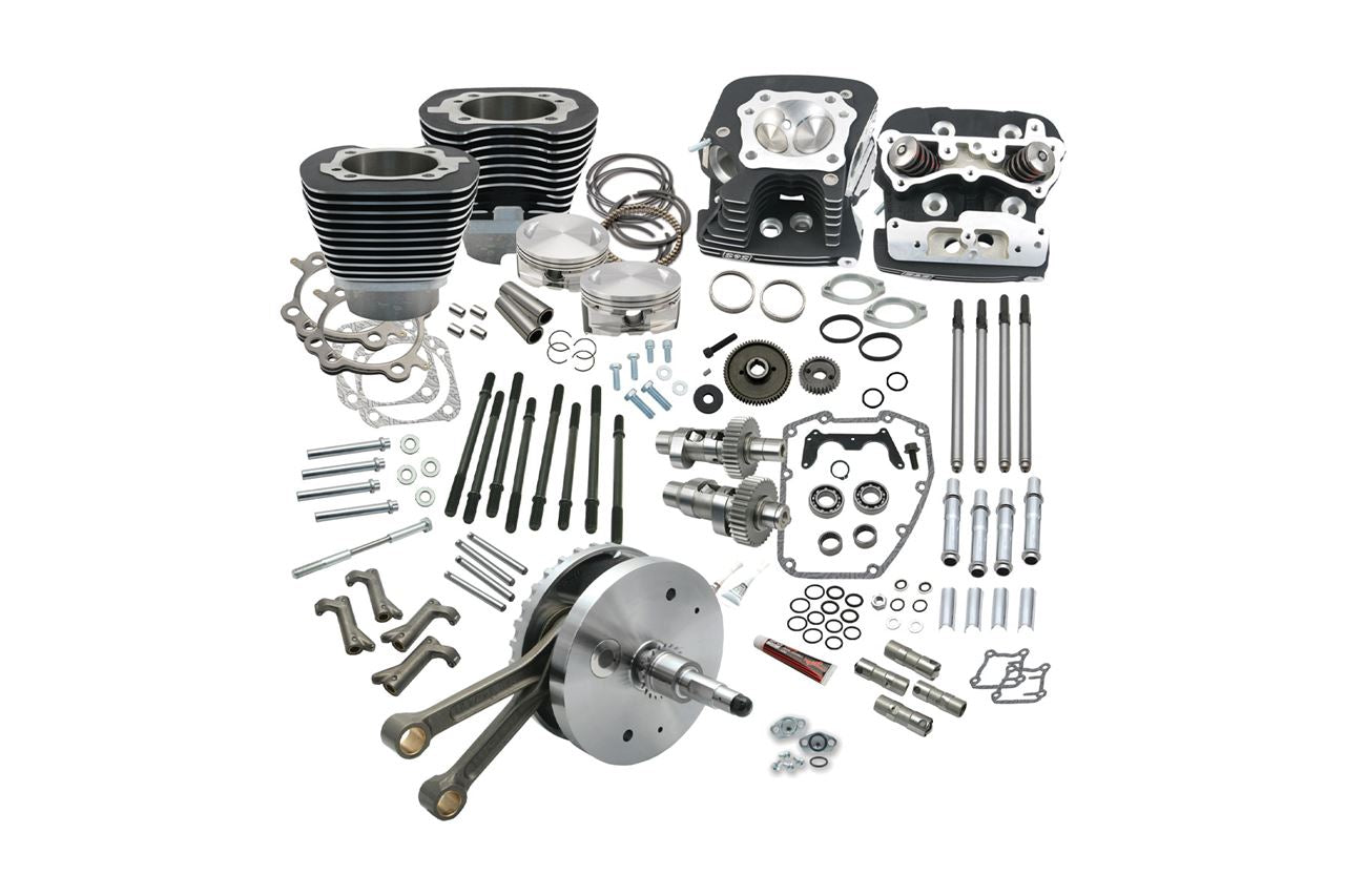 124 Hot Set Up Kit for TC88 Balancer Engine - Wrinkle Black