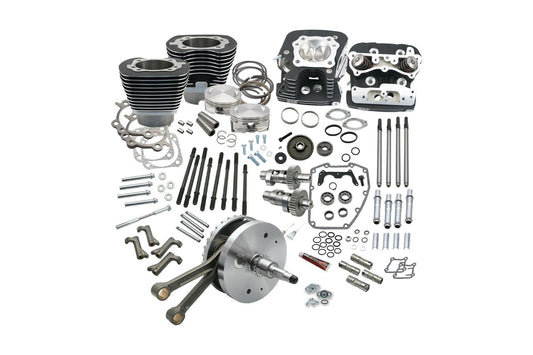 124 Hot Set Up Kit for TC88 Balancer Engine - Wrinkle Black