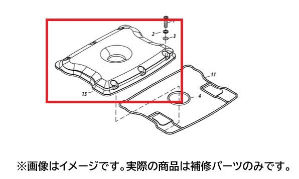 ロッカーボックス トップ クローム スポーツスター
