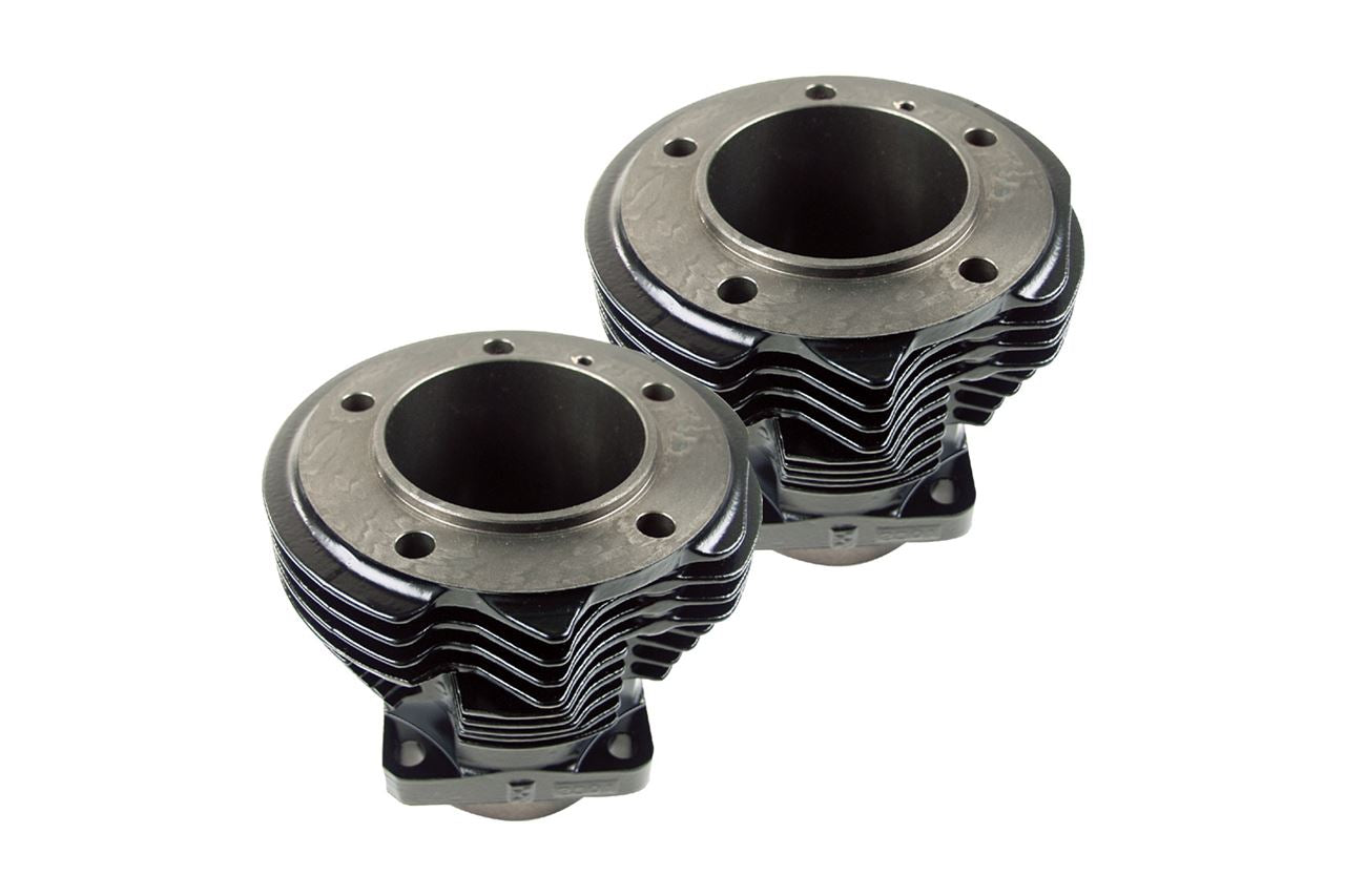 74 Shovelhead Cylinder Set Big Twin (66-84) Black Harley