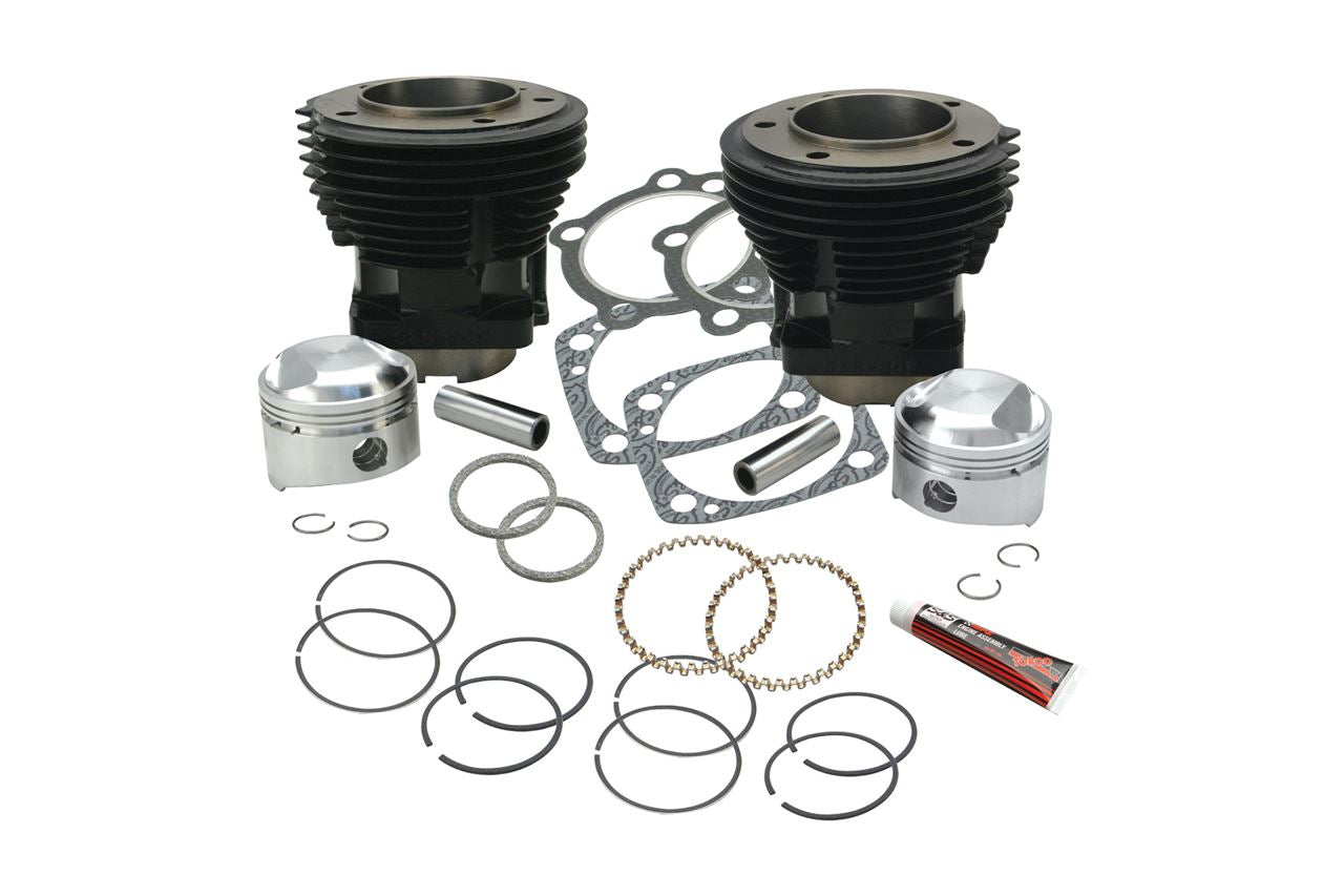Big Twin (79-84) Black Harley Bore Cylinder & Piston Kit