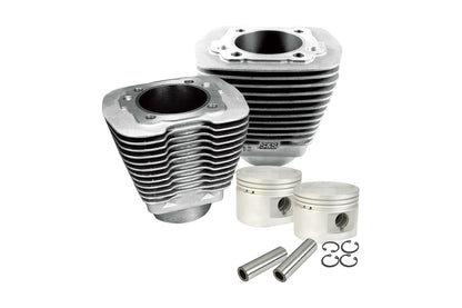 Cylinder Kit, 3-0.5 inch Bore, Silver